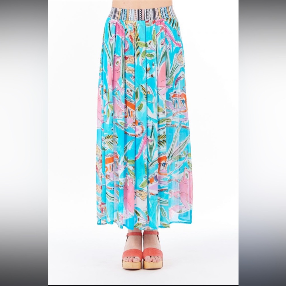Save the Queen Maxi Skirt- XL